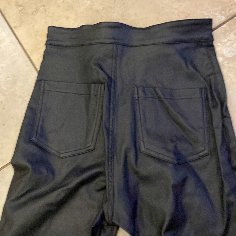 Boo-boo Starchy Leather look a like skinny leg size 2